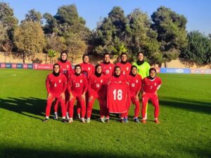 شکست دختران فوتبالیست ایران در مقابل اردن